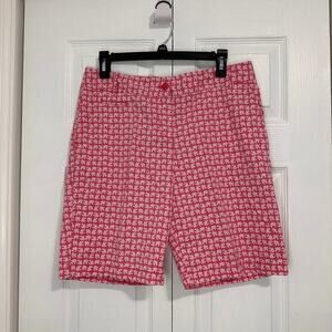 Talbots Capris Size 10 Petite Fish Pattern Womens